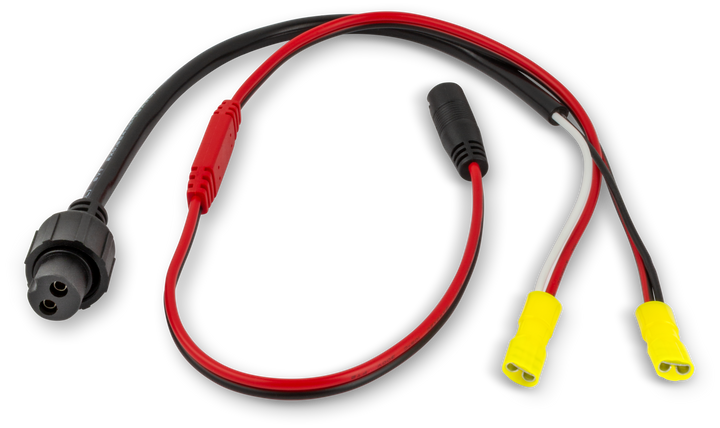 Power Cord with Quick Charge Jack for FL-12, 20, &amp; 22 and FLX-8, 12, 18, 20, 28, 30 &amp; 38 Flashers -18"