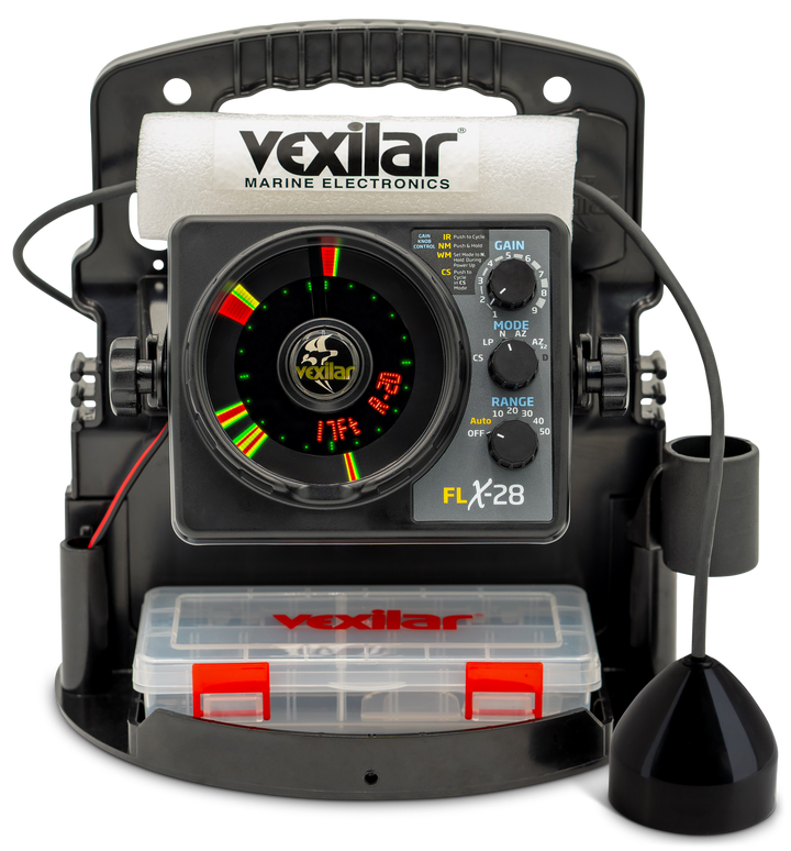 FLX-28 ProPack II w/ ProView Ice-Ducer and Vexilar Lithium Battery