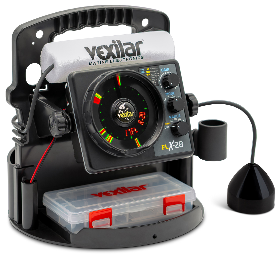 FLX-28 ProPack II w/ ProView Ice-Ducer and Vexilar Lithium Battery